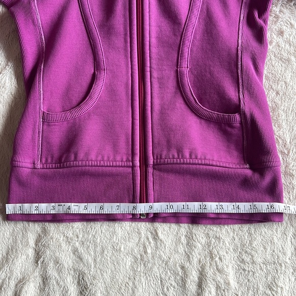 LULULEMON Pink/Purple Scuba Full Zip Hoodie Size 6 - Picture 9 of 12